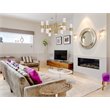 Elegant Lighting Vega 2 Tier 13 Light Clear LED Chandelier in Gold