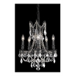 Elegant Lighting Rosalia 5 Lights Traditional Brass Chandelier in Bronze