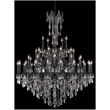 Elegant Lighting Rosalia 3 Tier 45 Light Royal Cut Crystal Chandelier in Bronze