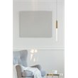 Elegant Lighting Ruelle 1-Light Aluminum and Metal Pendant in Gold