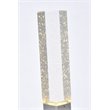 Elegant Lighting Ruelle 2-Lights Metal and Crystal Wall Sconce in Chrome