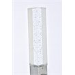 Elegant Lighting Ruelle 2-Lights Metal and Crystal Wall Sconce in Chrome