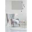 Elegant Lighting Eren 5-Light Stainless Steel and Crystal Glass Pendant in Black