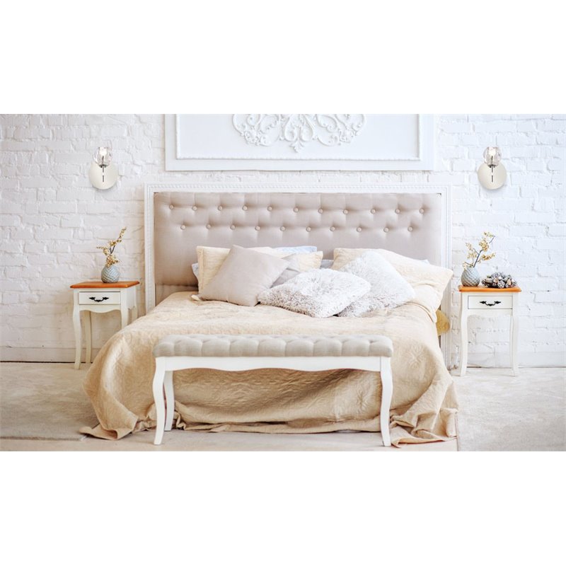 Elegant Lighting Eren 1-Light Stainless Steel and Glass Wall Sconce in Chrome