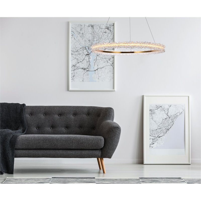 Elegant Lighting Laurel LED 34