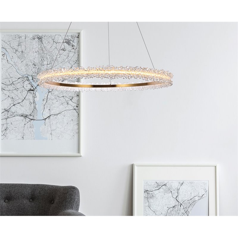 Elegant Lighting Laurel LED 34