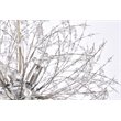 Elegant Lighting Solace 9-Lights Modern Iron Pendant in Chrome