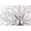 Elegant Lighting Solace 9-Lights Modern Iron Pendant in Chrome