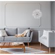 Elegant Lighting Solace 9-Lights Modern Iron Pendant in Chrome