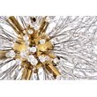 Elegant Lighting Solace 9-Lights Modern Iron Pendant in Gold Finish
