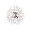 Elegant Lighting Solace 12-Lights Modern Iron Pendant in Chrome
