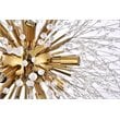 Elegant Lighting Solace 12-Lights Modern Iron Pendant in Gold Finish