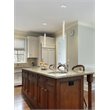 Elegant Lighting Weston 1-Light Modern Metal and Crystal Pendant in Chrome