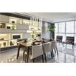 Elegant Lighting Weston 6-Lights Modern Metal and Crystal Pendant in Chrome