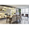 Elegant Lighting Weston 6-Lights Modern Metal and Crystal Pendant in Satin Gold