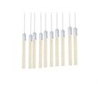 Elegant Lighting Weston 10-Lights Modern Metal and Crystal Pendant in Chrome