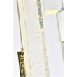 Elegant Lighting Weston 25-Light Modern Metal and Crystal Pendant in Chrome