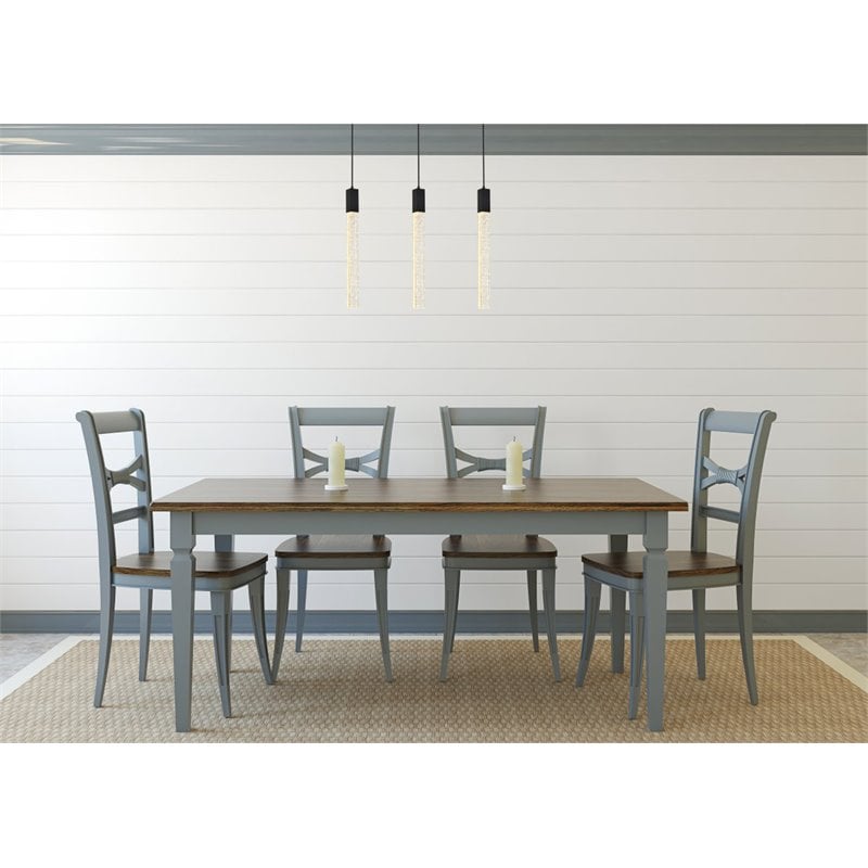 Elegant Lighting Weston 3-Lights Modern Metal and Crystal Pendant in Black