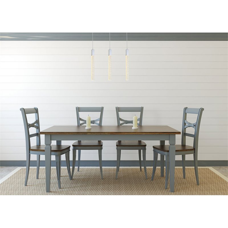 Elegant Lighting Weston 3-Lights Modern Metal and Crystal Pendant in Chrome