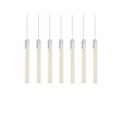 Elegant Lighting Weston 7-Lights Modern Metal and Crystal Pendant in Chrome