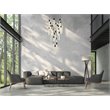 Elegant Lighting Weston 25-Lights Modern Metal and Crystal Pendant in Black