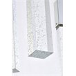 Elegant Lighting Weston 25-Lights Modern Metal and Crystal Pendant in Chrome