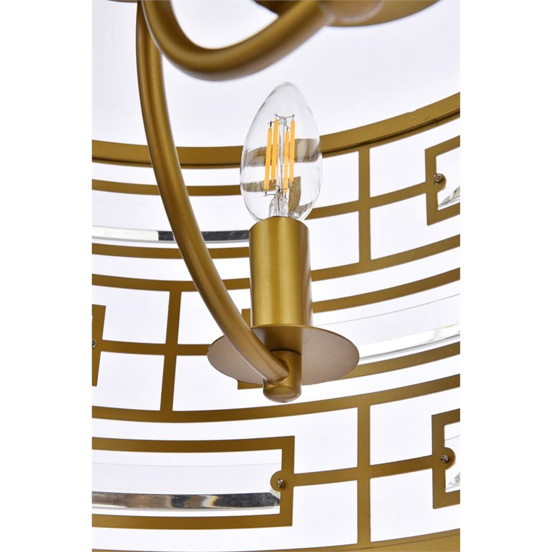 Elegant Lighting Kennedy 16.5