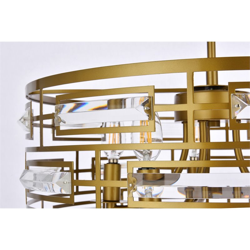 Elegant Lighting Kennedy 18.5