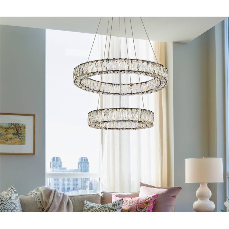 Elegant Lighting Monroe 24