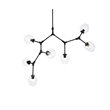 Elegant Lighting Cavoli 7 Lights Iron and Glass Chandelier in Black