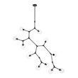 Elegant Lighting Cavoli 11 Lights Iron and Glass Chandelier in Black