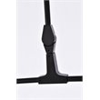 Elegant Lighting Cavoli 9 Lights Iron and Glass Chandelier in Black