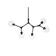 Elegant Lighting Cavoli 5 Lights Iron and Glass Chandelier in Black