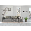 Elegant Lighting Graham 4-Light Crystal/Iron Wall Sconce in Black