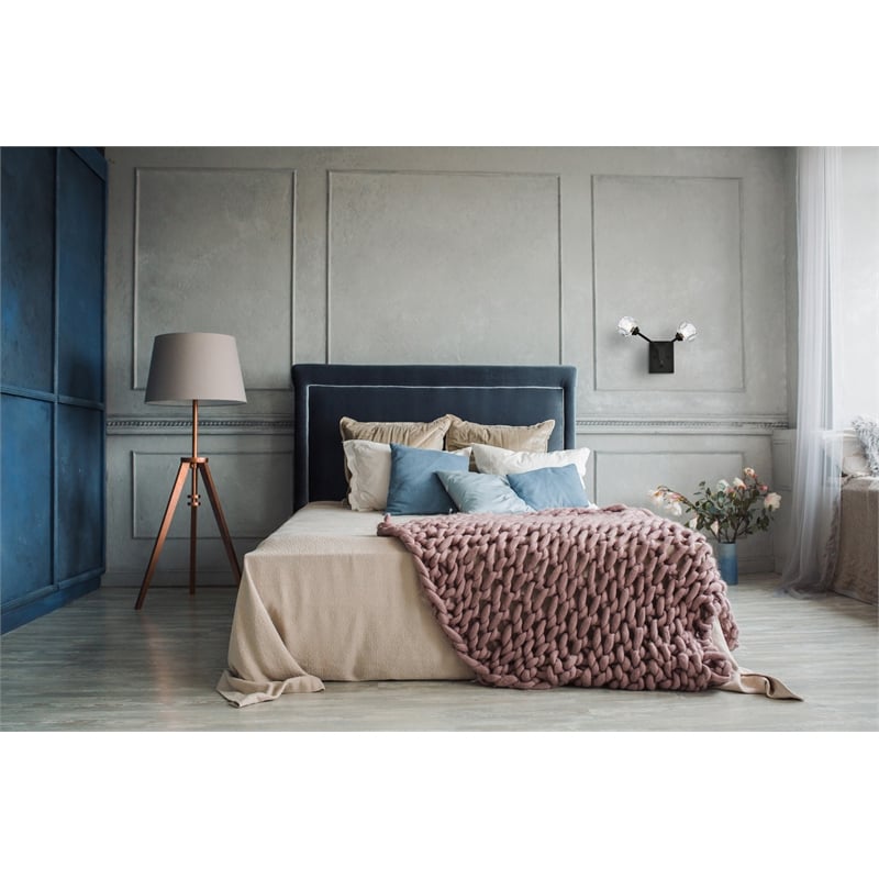 Elegant Lighting Zayne 2-Light Modern Crystal Wall Sconce in Black