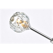 Elegant Lighting Zayne 4-Light Modern Crystal/Iron Pendant in Chrome