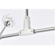 Elegant Lighting Zayne 8-Light Modern Crystal/Iron Pendant in Chrome