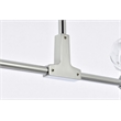 Elegant Lighting Zayne 6-Light Modern Crystal/Iron Pendant in Chrome