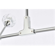 Elegant Lighting Zayne 10-Light Modern Crystal Pendant in Chrome