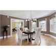 Elegant Lighting Graham 8-Light Modern Crystal Pendant in Chrome