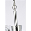 Elegant Lighting Graham 8-Light Modern Crystal Pendant in Chrome