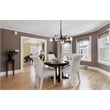 Elegant Lighting Graham 8-Light Modern Crystal/Iron Pendant in Black