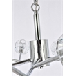 Elegant Lighting Graham 15-Light Modern Crystal Pendant in Chrome