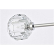 Elegant Lighting Graham 15-Light Modern Crystal Pendant in Chrome