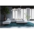 Elegant Lighting Graham 15-Light Modern Crystal Pendant in Black