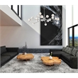 Elegant Lighting Graham 18-Light Modern Crystal Pendant in Chrome