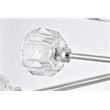 Elegant Lighting Graham 18-Light Modern Crystal Pendant in Chrome