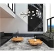 Elegant Lighting Graham 18-Light Modern Crystal Pendant in Black