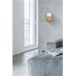 Elegant Lighting Graham 1-Light Modern Crystal Wall Sconce in Gold