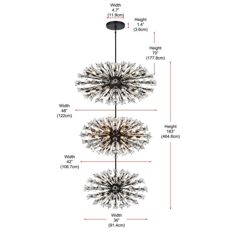 Elegant Lighting Vera 50